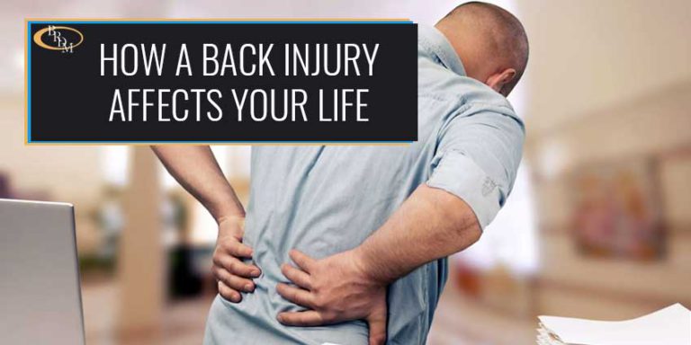 How a Back Injury Affects Your Life