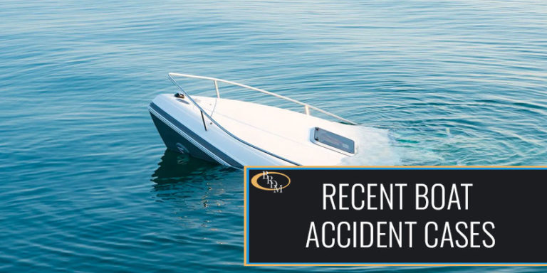 Recent Boat Accident Cases In Florida
