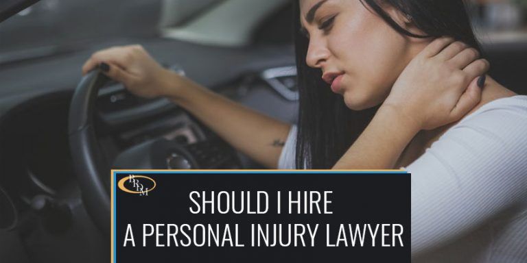 Should I Hire a Personal Injury Lawyer
