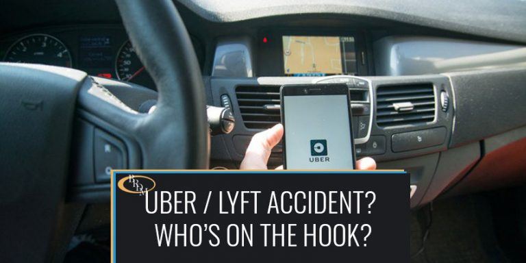UBER / LYFT ACCIDENT? WHO’S ON THE HOOK?