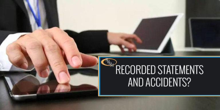 Ways a Recorded Accident Statement Can Impact Your Claim