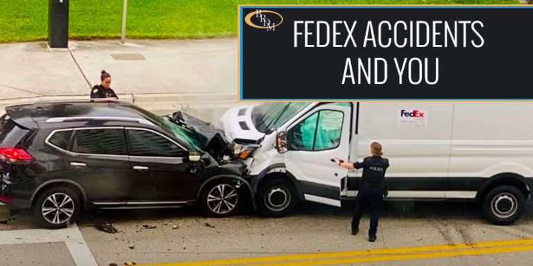 What Happens if a FedEx Driver Hits Your Car?
