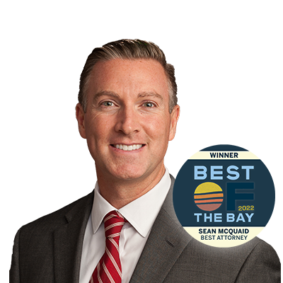 Sean McQuaid Best of the Bay 2022 - Best Attorney